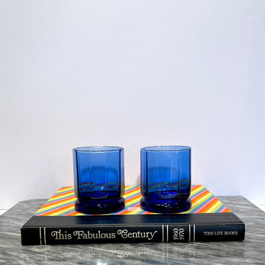 Anchor Hocking Cobalt Blue Tumblers (set of 2)